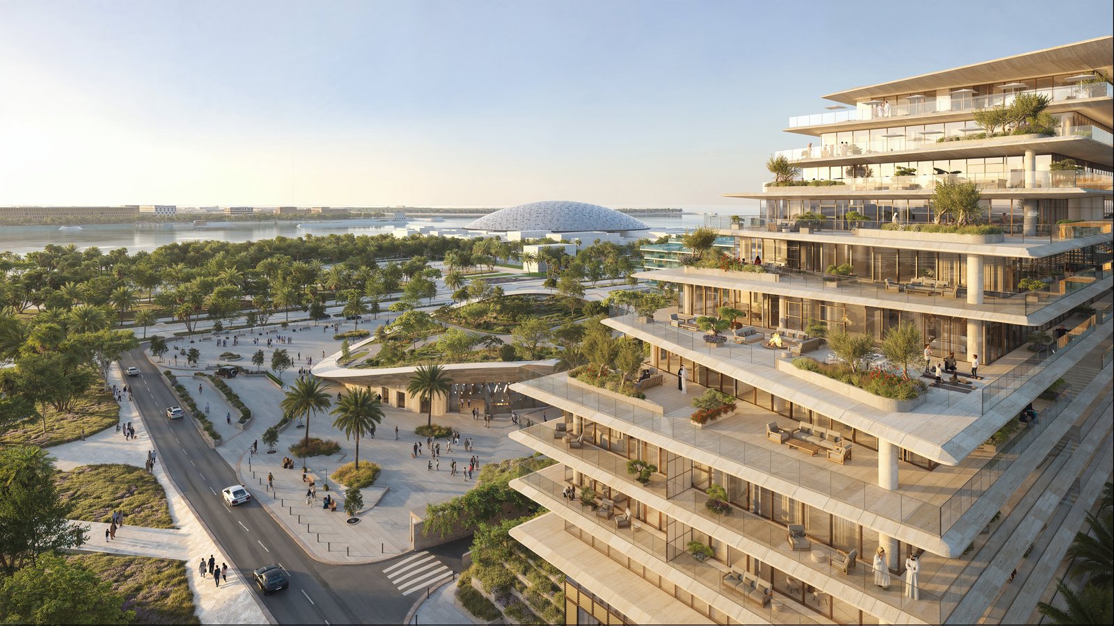 Saadiyat Grove - The Source Terraces
